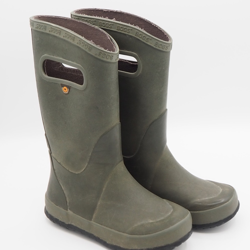 Bogs Kids Skipper Rainboot Size 12 Waterproof Pull On Outdoor